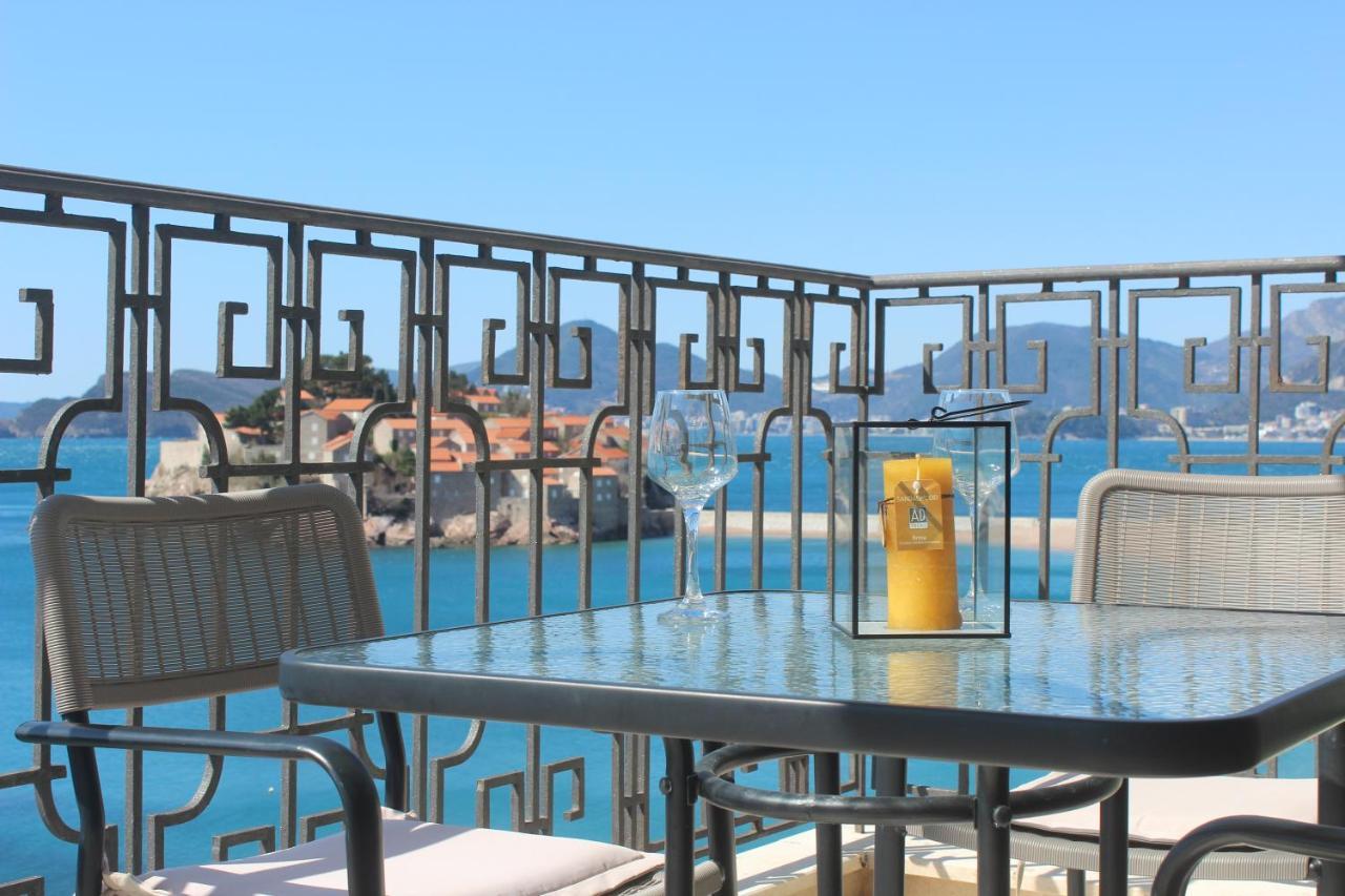 Sveti Stefan Beach Apartment บุดวา ภายนอก รูปภาพ