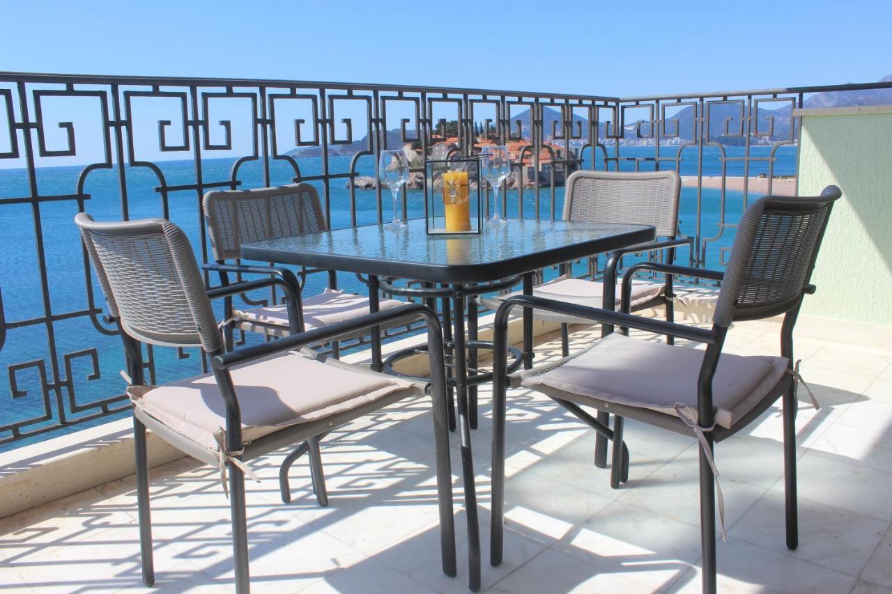 Sveti Stefan Beach Apartment บุดวา ภายนอก รูปภาพ